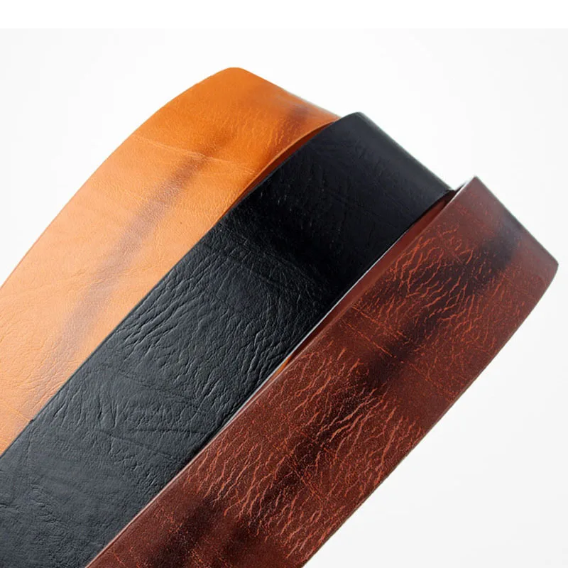 

Men High Quality Belts New Designer Brand Luxury Belt Male Trending Smooth Waist Strap Fashion Vintage Jeans Pin Buckle Belts