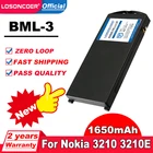 LOSONCOER 1650 мАч, BML-3 Батарея для Nokia 3210 3210e 3320