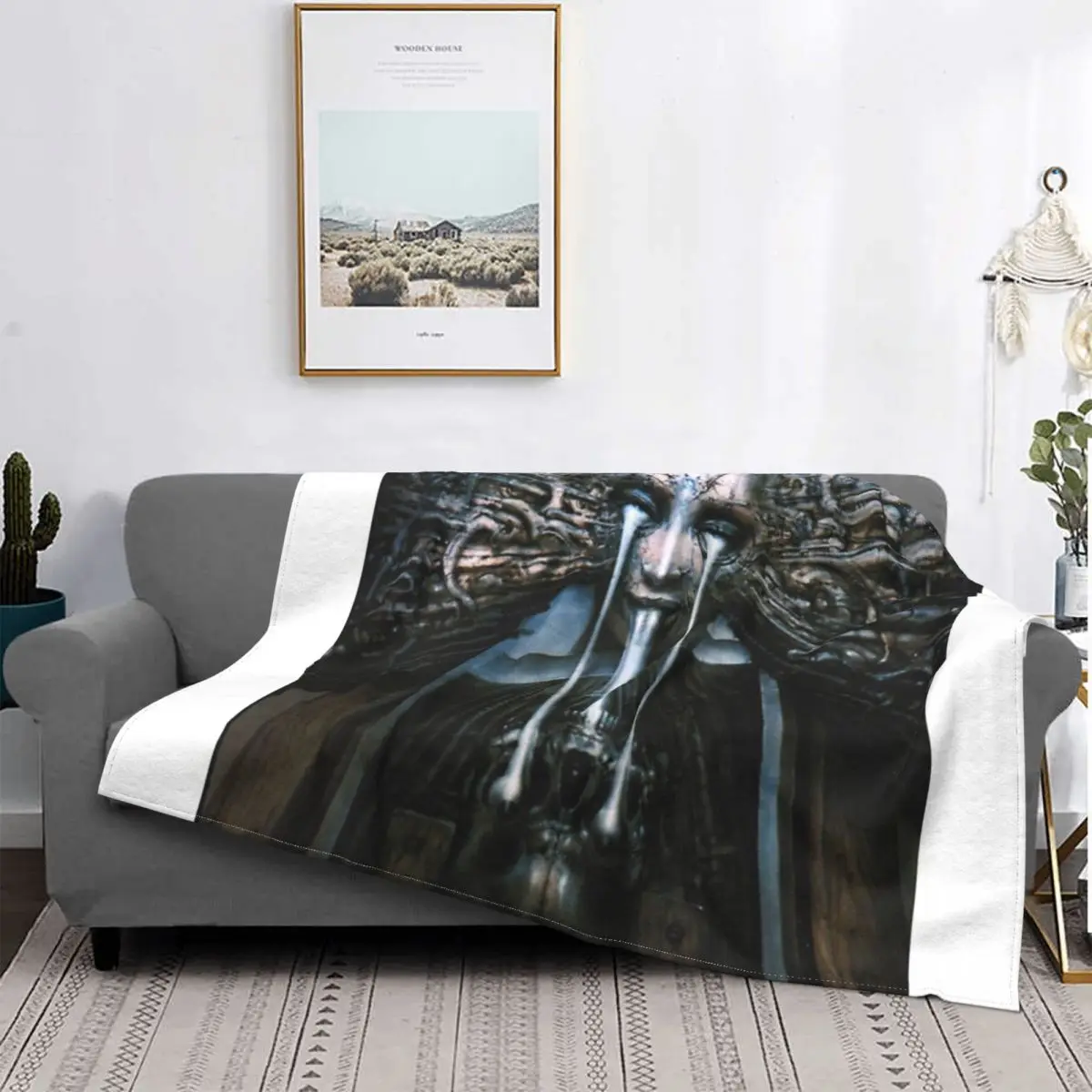 

Guy Ger-manta a cuadros para cama, sofá, cama, manta doble, pickick
