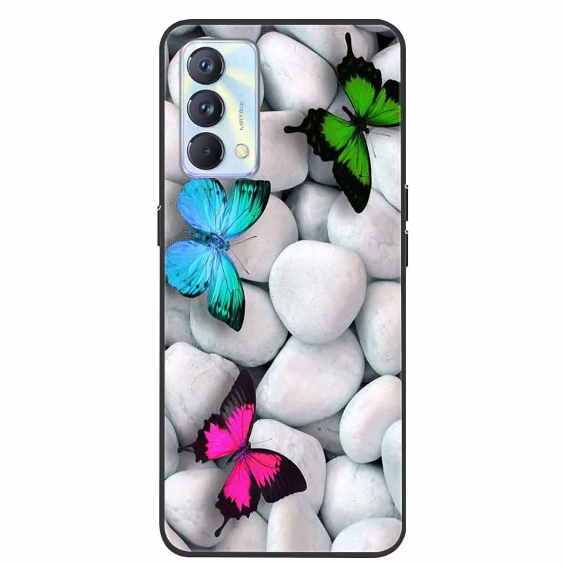 for realme gt master 5g case black bumper soft silicon phone cover for realme gt master edition cases coque tpu funda g t master free global shipping