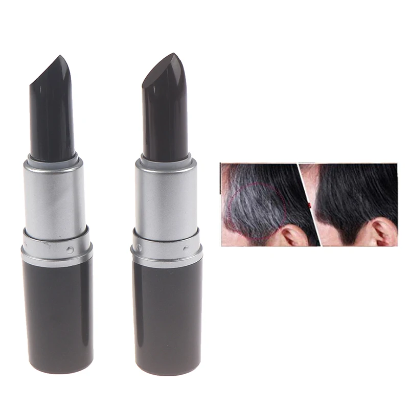 

One-Time Hair Dye Instant Gray Root Coverage Hair Color Modify Cream Stick Temporary Cover Up White Hair Colour Dye