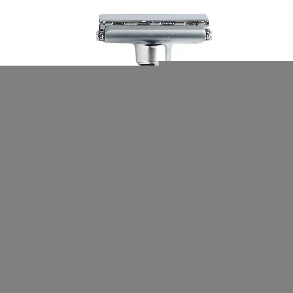 Регулируемая двойная безопасная классическая мужская бритва из цинкового