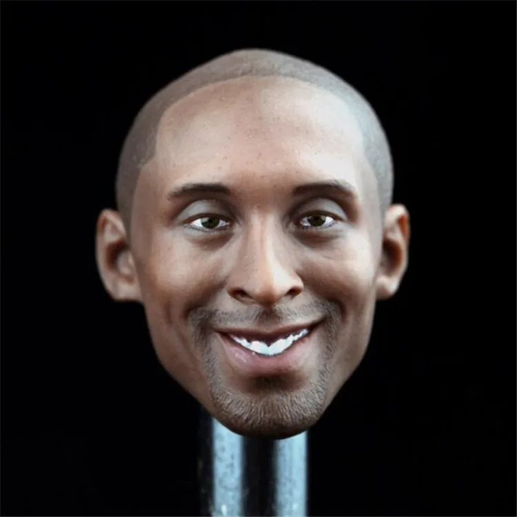

1/6 Kobe Bryant Basketball Star Male Head Sculpt Fit 12'' Action Figure Toy head carved headplay fit 12" action figure body