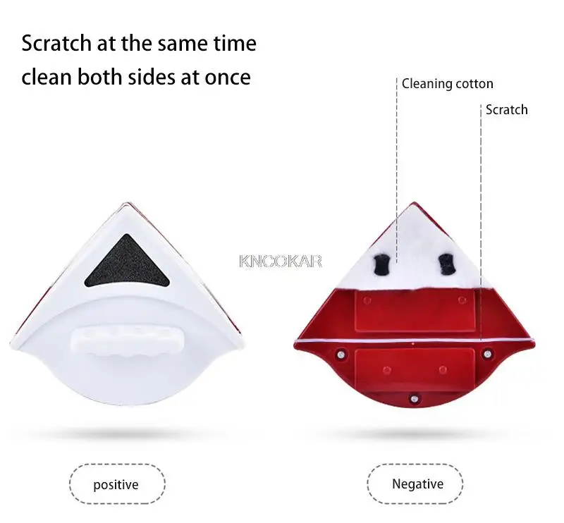 Магнитный очиститель окон и стекол двухсторонние магниты моющие щетки чистящие