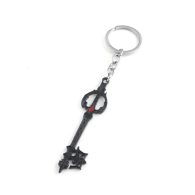 K509 SC новая популярная игра Kingdom Hearts ожерелье пистолет черный забытый клинок сплав ювелирные изделия аксессуары фигурка для женщин и мужчин косплей подарок - Окраска металла: K509