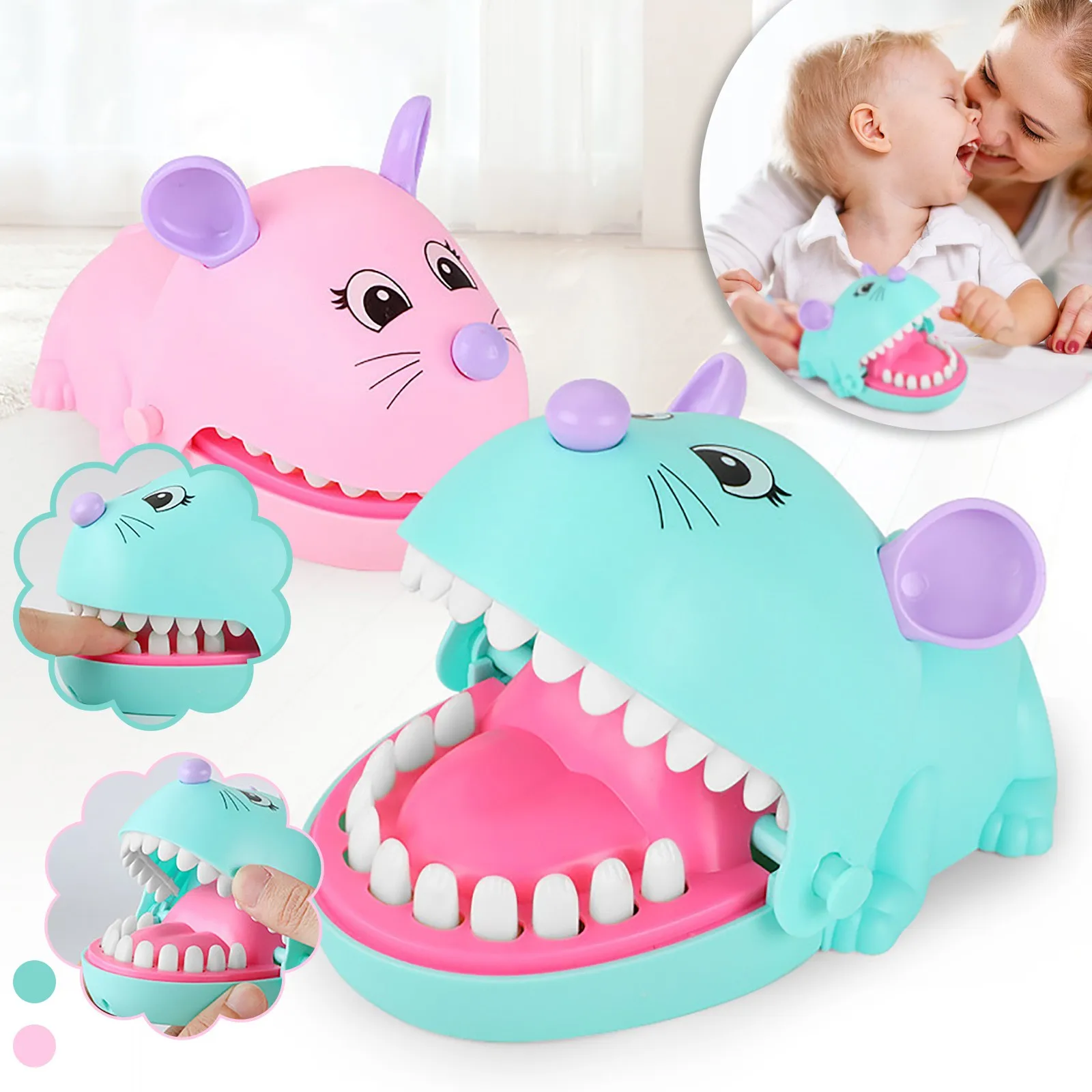 New Weird Mouse Biting Finger Toy Decompression Tricky Funny Novelty Gag for Kids Children Play Fun | Игрушки и хобби