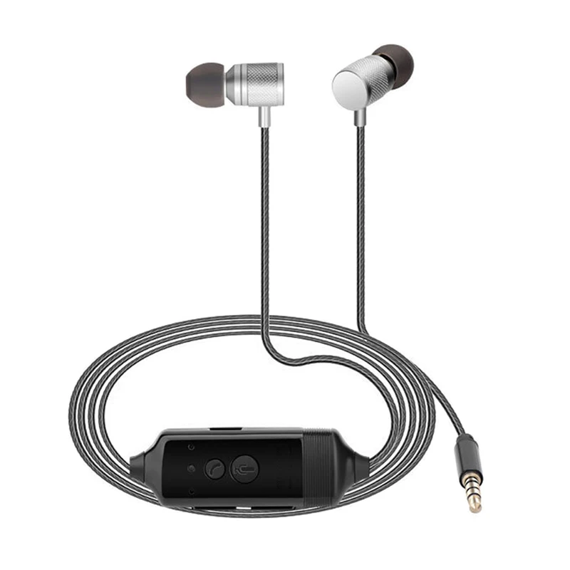 Call Recorder Earphone for iPhone WhatsApp LINE Skype Calls Zoom Meeting Class Online APP Voice Recording Device Headset | Электроника