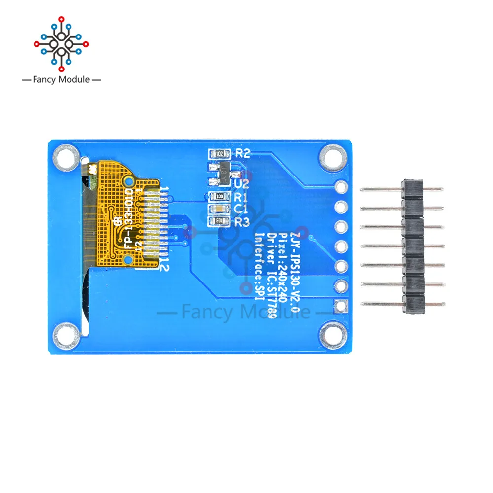 Полноцветная плата модуля 1 3*240 SPI TFT IPS с ЖК-дисплеем 240 дюйма привод ST7789 IC замена OLED