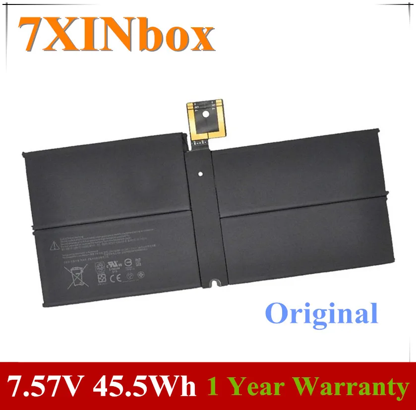 7XINbox 7,57 V 45.5Wh G3HTA038H ноутбук Батарея для microsoft Surface Pro 5 1796 серии планшеты