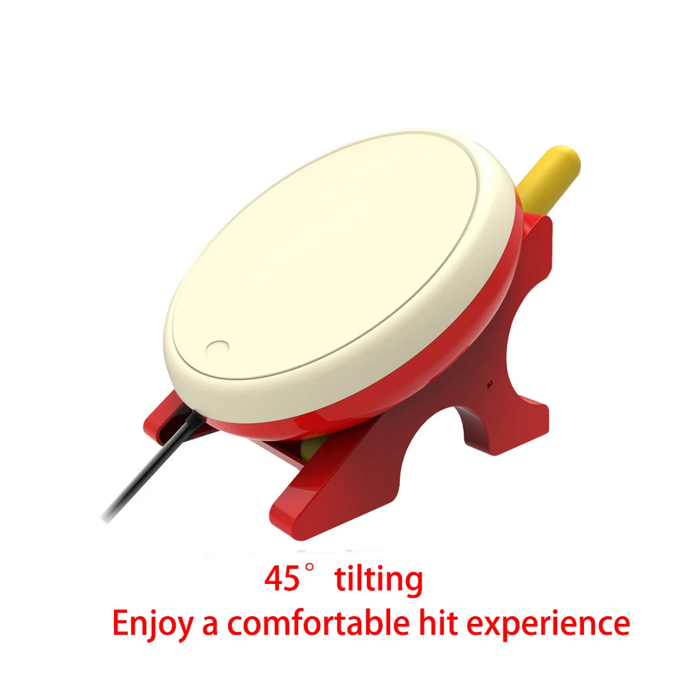 

For Nintend Switch NS Taiko Drumstick Kit Gaming Sticks Video Game Drum Handle Powstro Hand Grip Joy-Con Console Special Drums