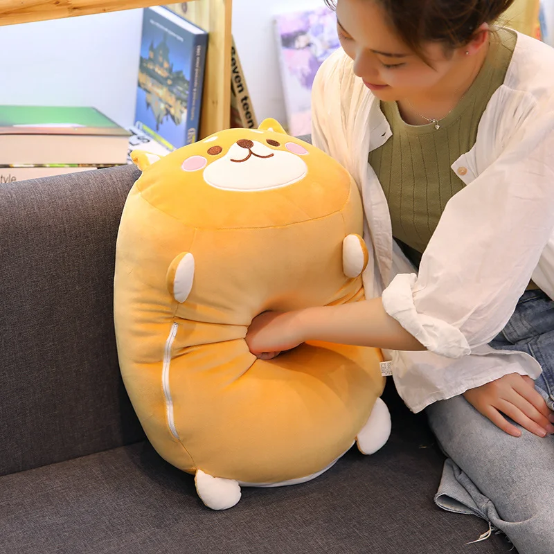 Милая розовая свинка 35/65 см набивное животное курица корги подушки детские