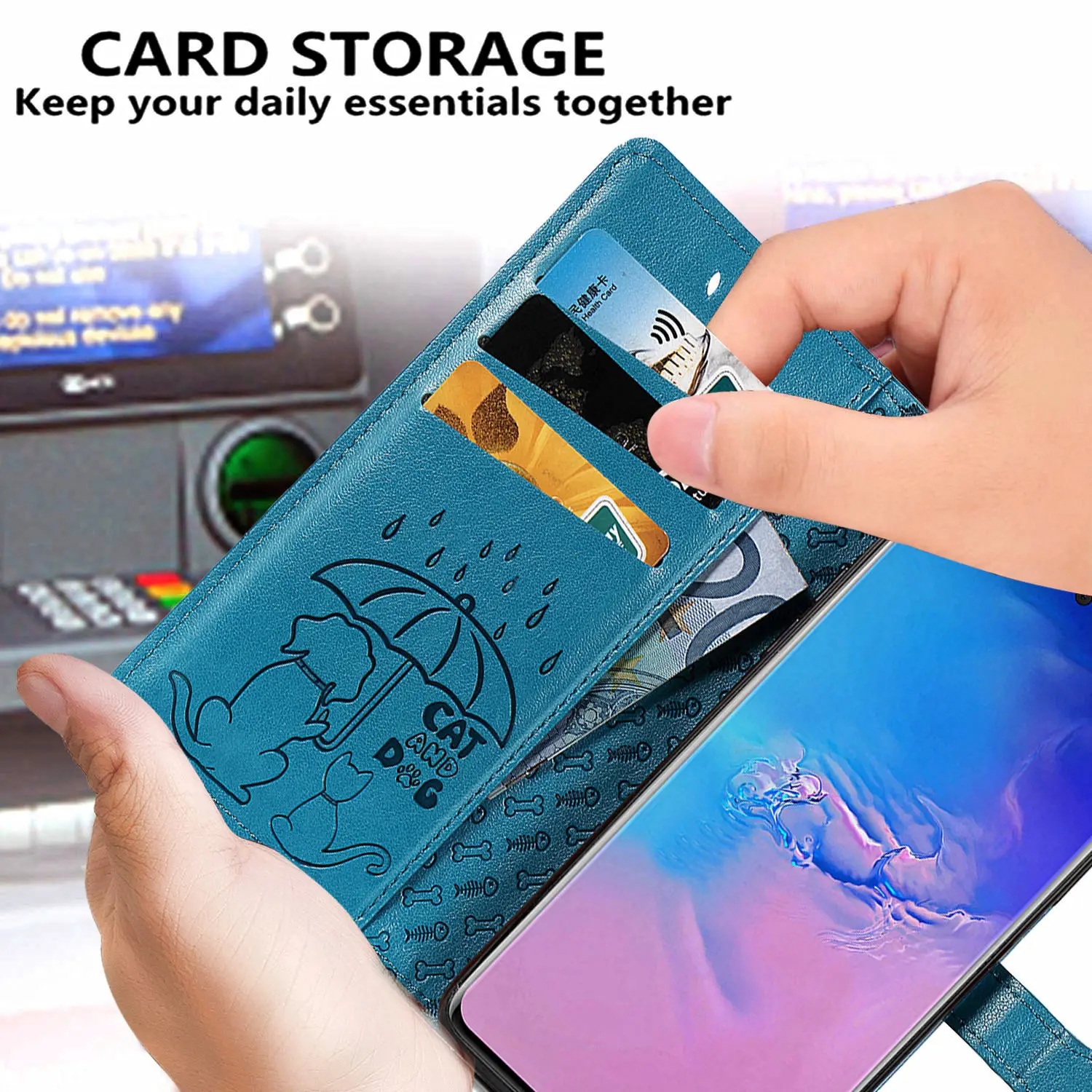 Чехол книжка из искусственной кожи для Samsung A80|Чехлы-портмоне| |