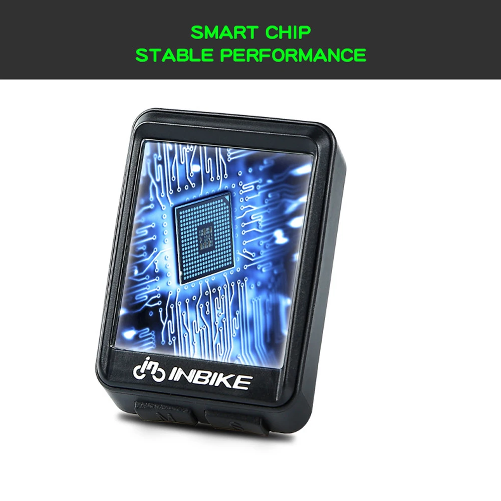 Водонепроницаемый велосипедный компьютер беспроводной/проводной одометр