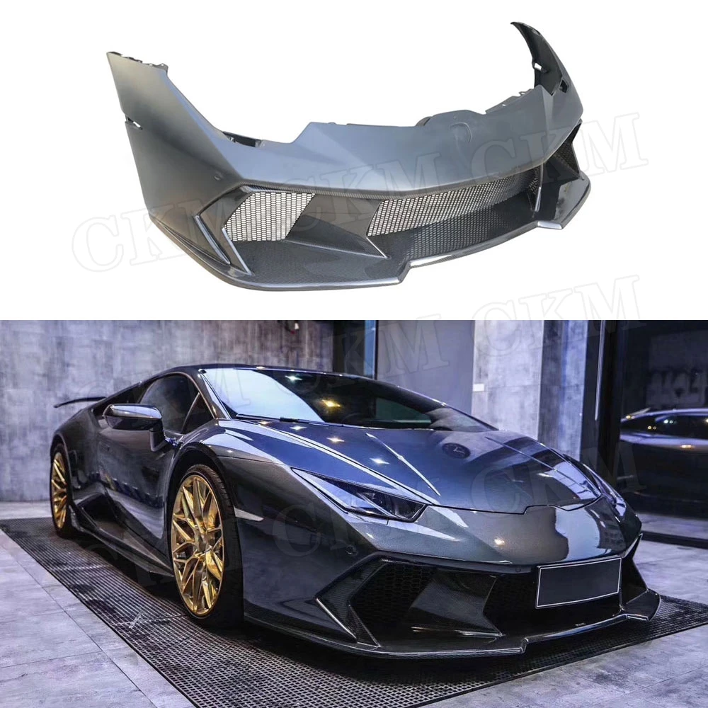 FRP из углеродного волокна Защитный чехол для переднего бампера Lamborghini Huracan LP610 LP580 |
