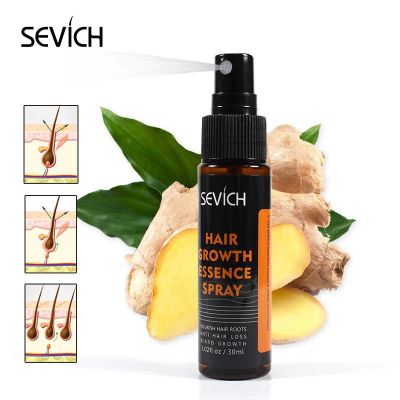 

Sevich 30ml Hebal Oil Essence Fast Hair Growth Spray Hair Loss Treatment Help for hair Growth Hair Care