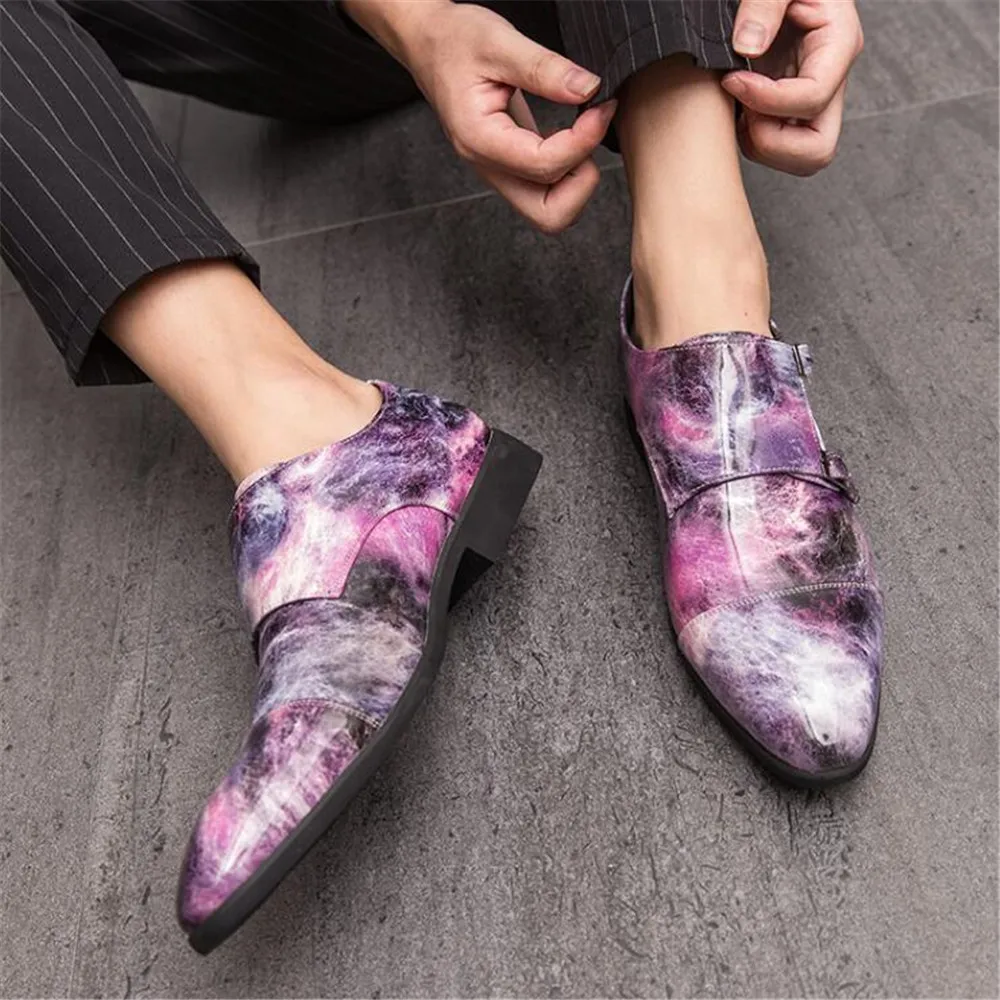 

Fashion Men Loafers Summer Men Casual Shoes Graffiti Soft Slip On Comfortable Breathable Doodle Driving Shoes Man Flats