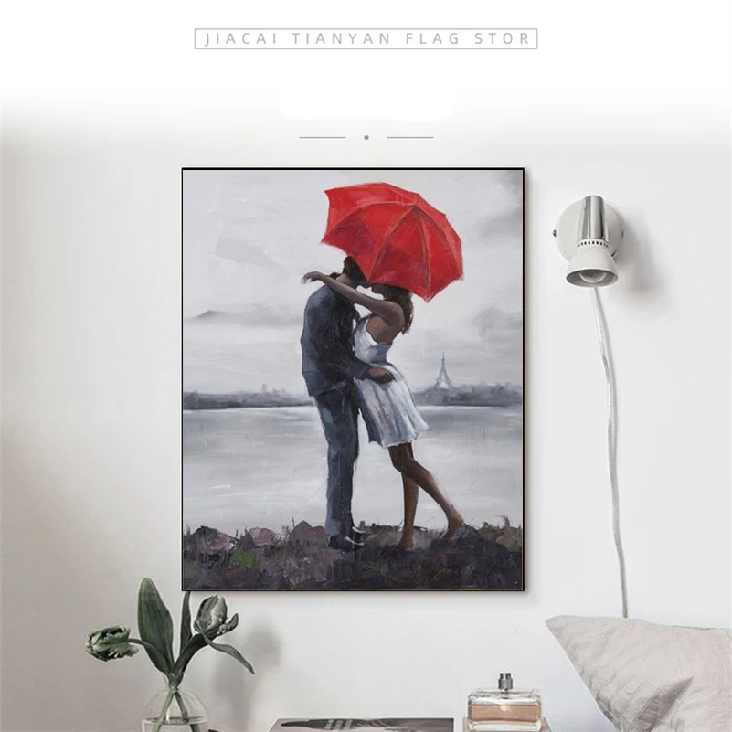 Картина на стену для влюбленных акриловая Раскраска по номерам сделай сам