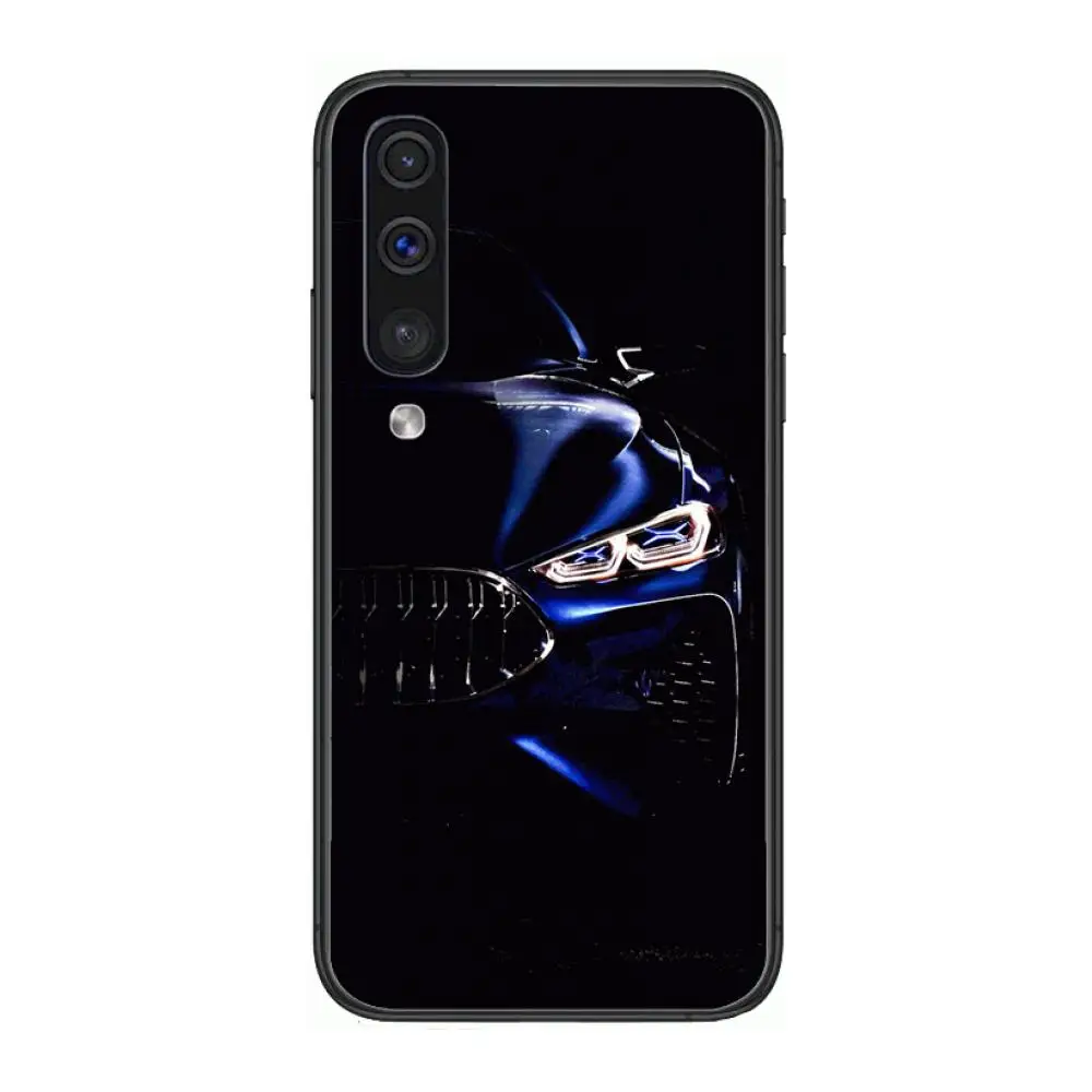 

Sports car Blue Red Sport Phone Case Hull For Samsung Galaxy A 3 5 6 7 8 9 E 2018 Plus 2017 E S Black Shell Art Cell Cover TPU