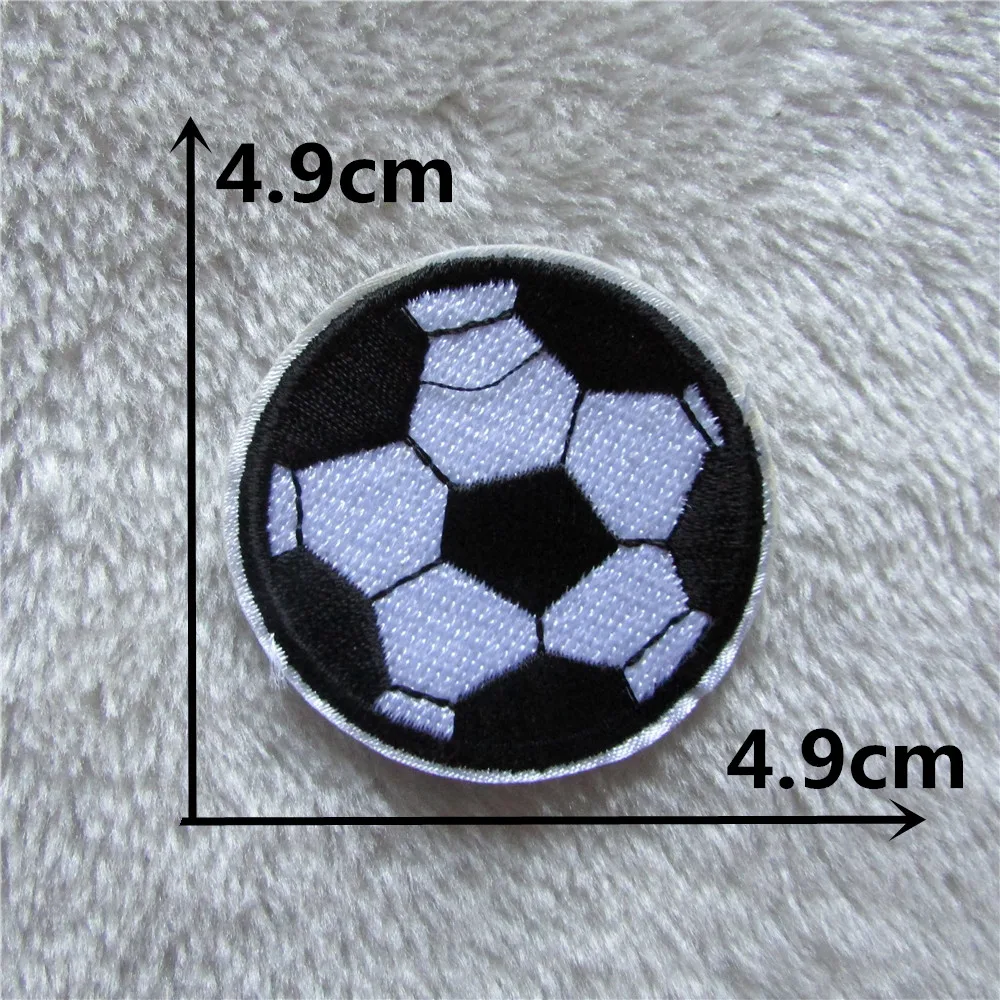 

Wholesale High quality 1PCS soccer patches stripes Clothing accessories Embroidery Applique Decoration Accessories Hotfix C212