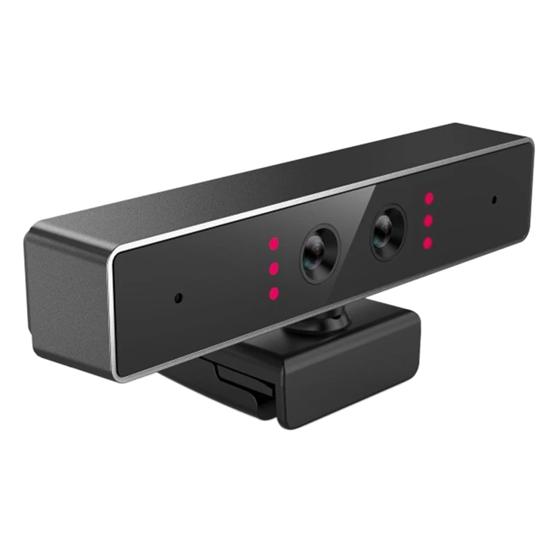 

HD Usb Dual Microphone Suitable Webcam 2 Million Usb Computer Camera for Pc Usb Dual Camera Face Recognition