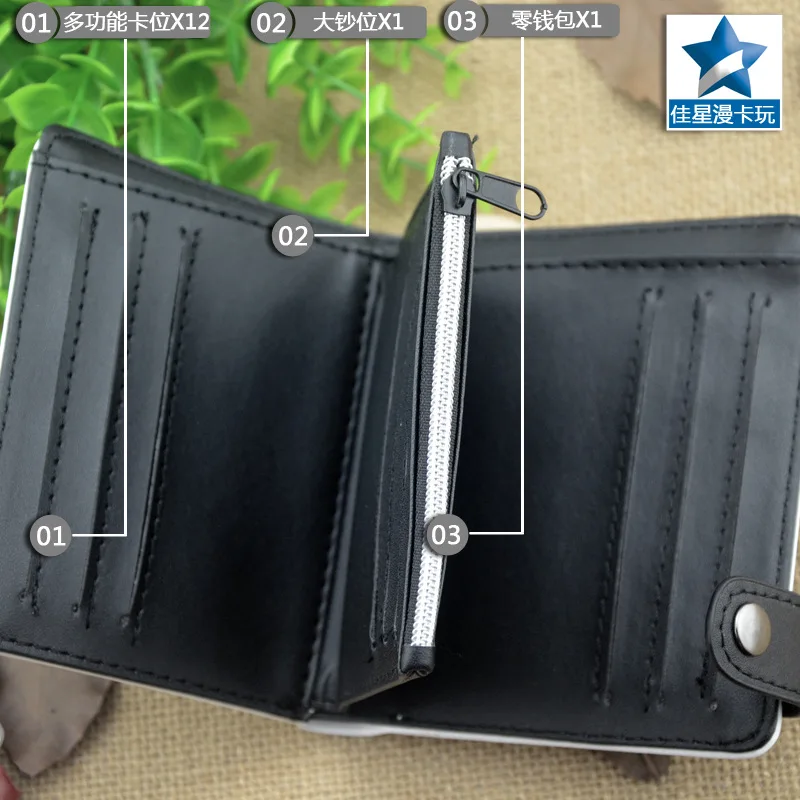 Аниме Мой герой Академия мидория изуку кошелек Todoroki Shouto Кошелек для монет Bakugou