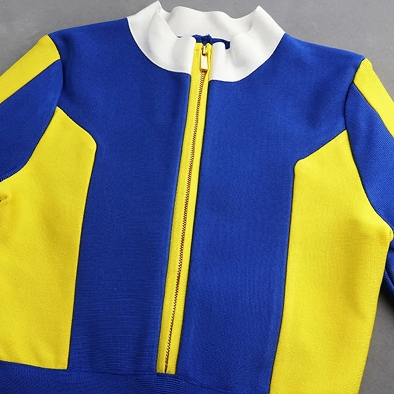 VC все бесплатная доставка 2020 Новый трендовый цветной блок передняя молния с