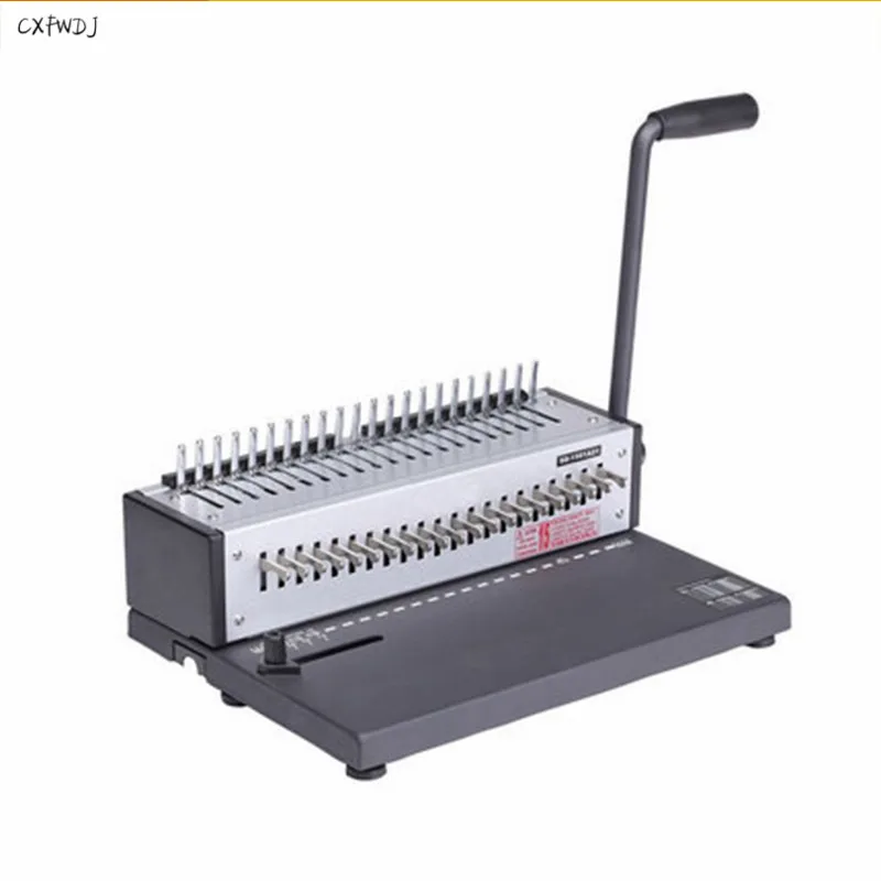 

Comb Binding Machine Apron Binding Machine Clip Hole Puncher Punch 10-hole Clip Binding Machine 21 Hole Apron Binding Machine