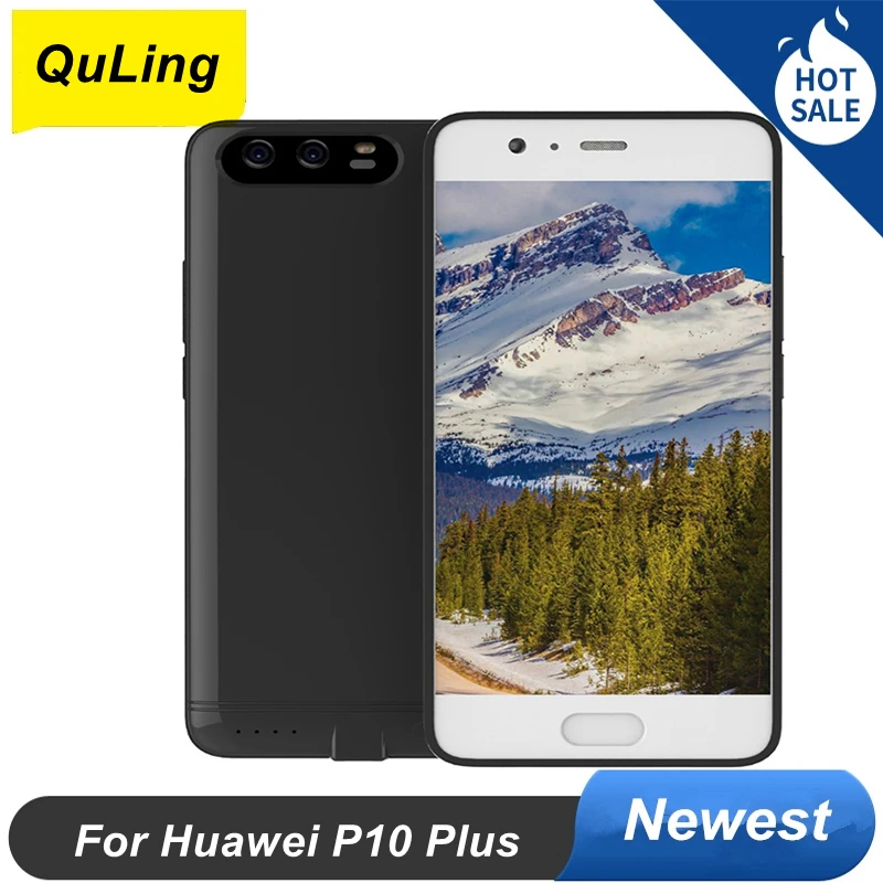 

QuLing 8000 мАч для Huawei P10 Plus, чехол для аккумулятора Smart P10 Plus, умный внешний аккумулятор для Huawei P10 Plus, чехол для зарядного устройства