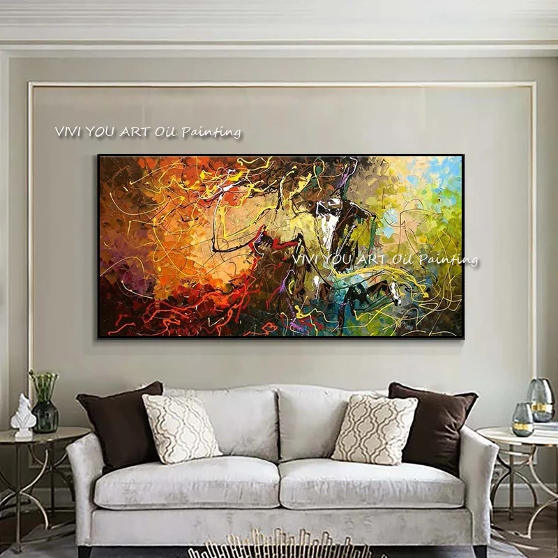 Палитра ножей цветная ручная роспись текстурированная масляная живопись