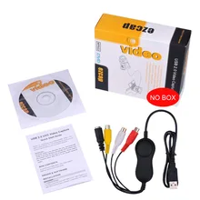 Ezcap 158 USB 2 0 Аудио Видео карта захвата AV s видео аналоговая запись
