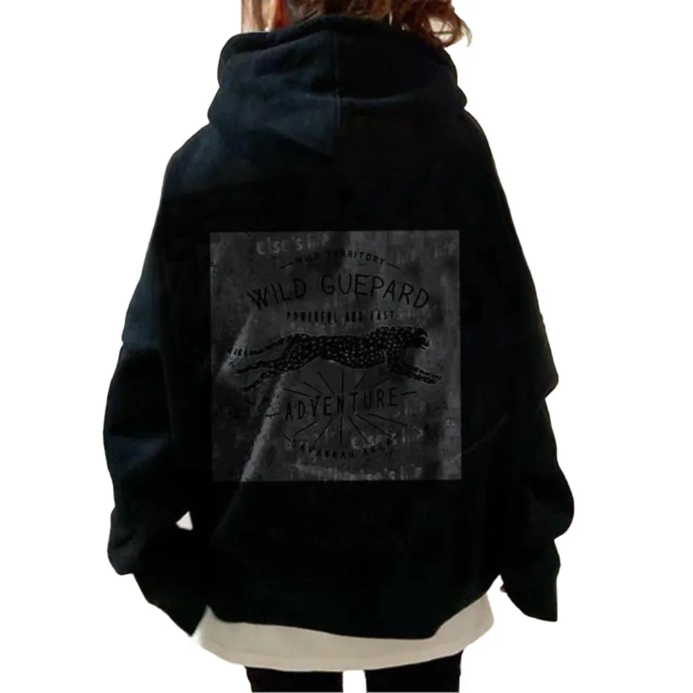 

Autumn New 2021 Japanese Style Women's Hoodie Casual Loose Fashion Simplicity Printing With Hood Long Sleeve Letter Thicken