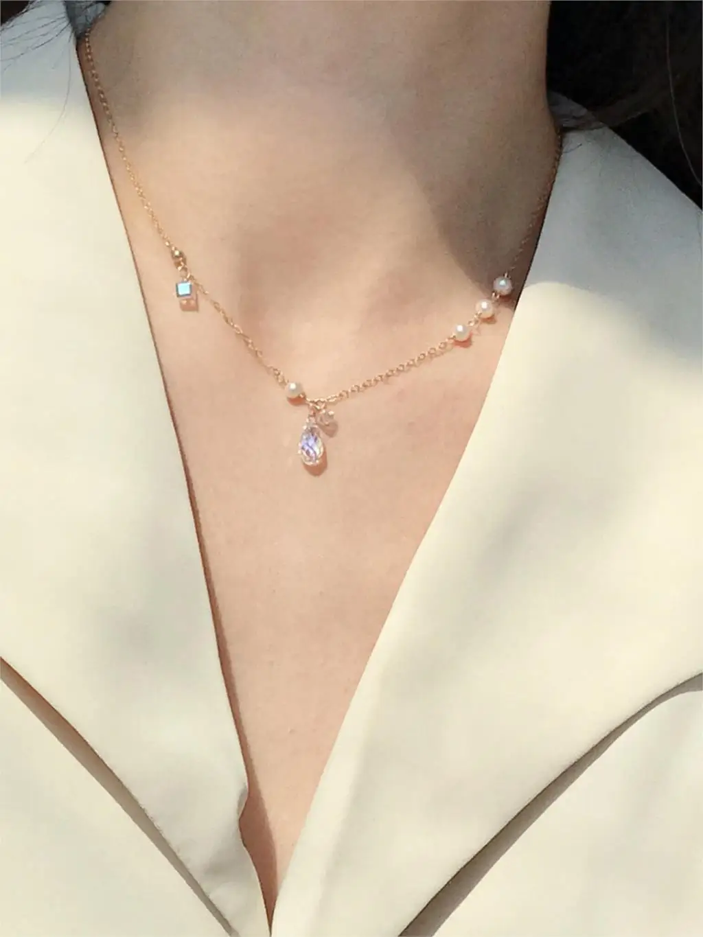 Lily Jewelry женское колье ожерелье из стерлингового серебра 925 пробы Настоящее