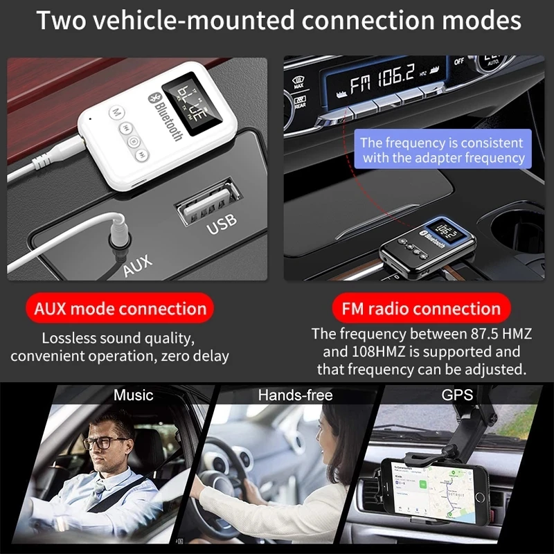 Bluetooth 5.0 Transmitter Receiver 3.5mm Jack Aux Audio Wireless Adapter For PC TV Headphone Car 5 0 | Электроника