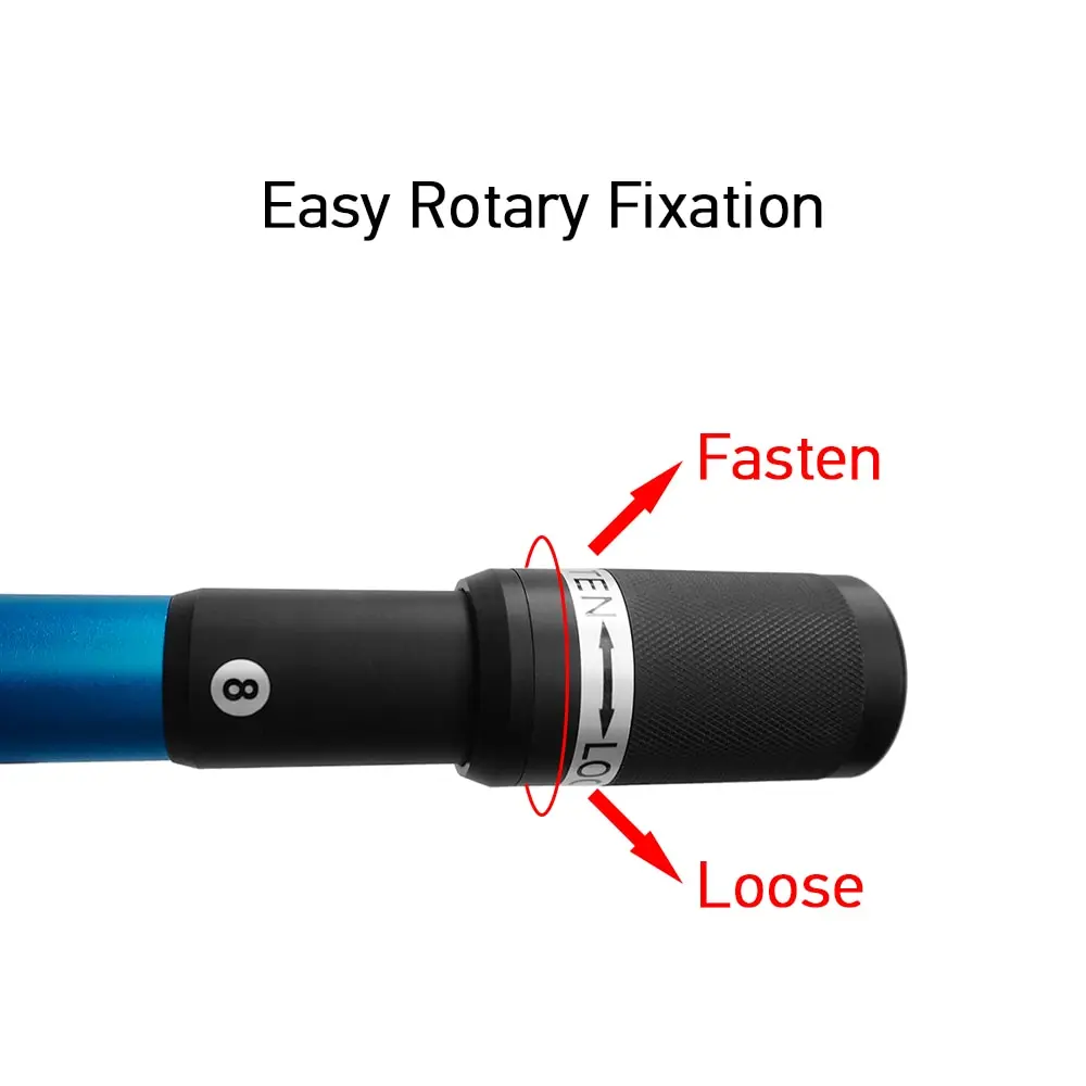 12.6IN Pool Cue Extension Billiard Extender Rotary Fixation Stick Club Tool for Billiards Snooker Accessories | Спорт и развлечения