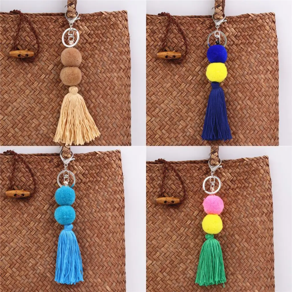 Женский дизайнерский кошелек с бахромой неоновые розовые Мятные бретельки 1 шт.