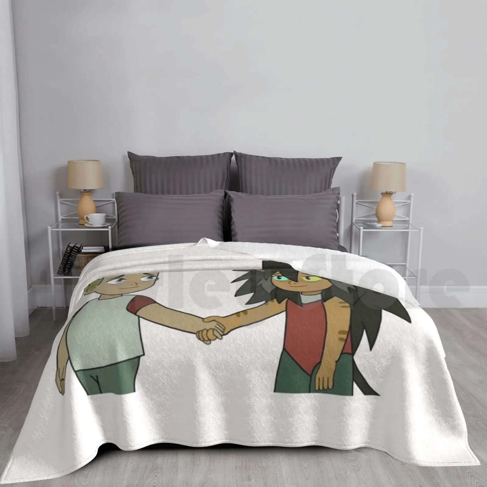 

Маленькое одеяло Catradora с руками для дивана-кровати для путешествий Shera She Ra Spop Catradora Catra Adora