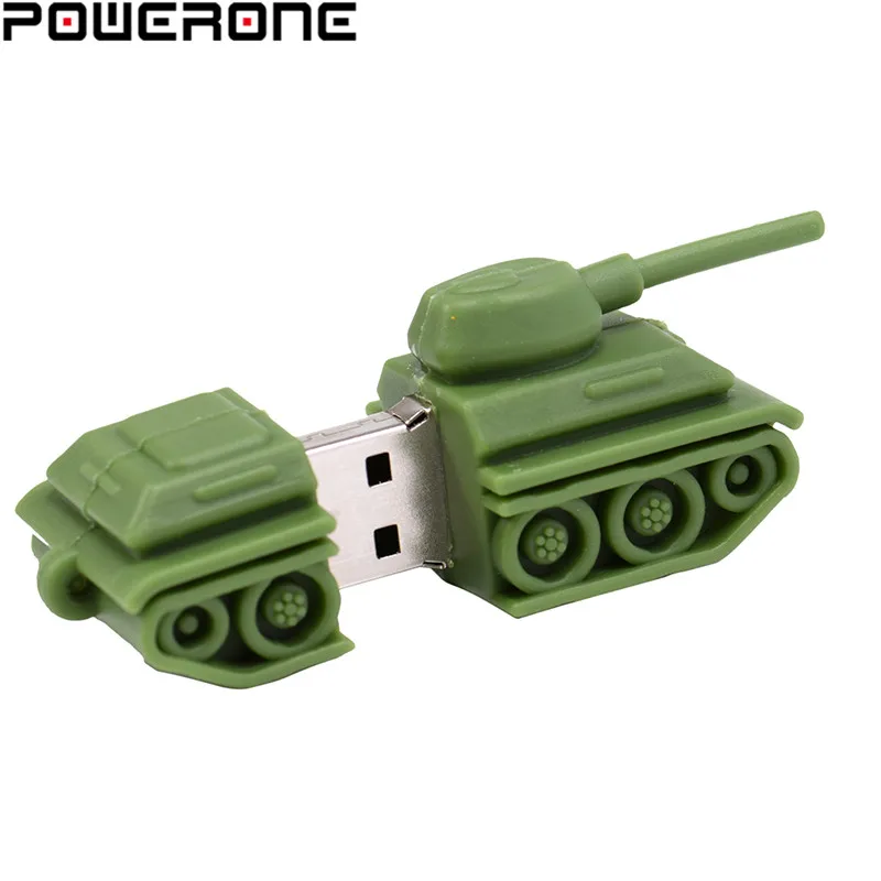 Usb флеш накопитель POWERONE Tank fight 2 0 4 ГБ 8 16 32 64 ГБ|USB флэш-накопители| |