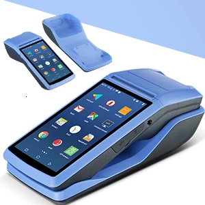 IssyzonePOS чековый принтер 58 мм сенсорный экран PDA Android 6,0 ручной pos-терминал PDA wifi Bluetooth 3g PDA поддержка OTG