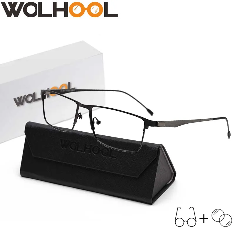 Оптические очки по рецепту мужские для дальнозоркости близорукости фотохромные