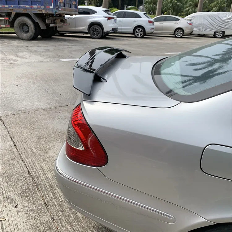 For W211 Spoiler 2003-2006 Mercedes-Benz NT E-class E200 E260 ABS plastic Material Car Rear Wing Color | Автомобили и мотоциклы