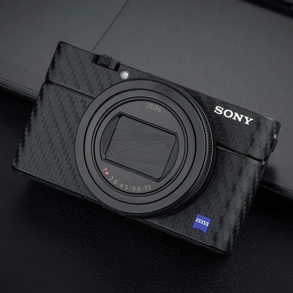 Наклейка из углеродного волокна для корпуса камеры Sony RX100 Mark VII VI RX100M6