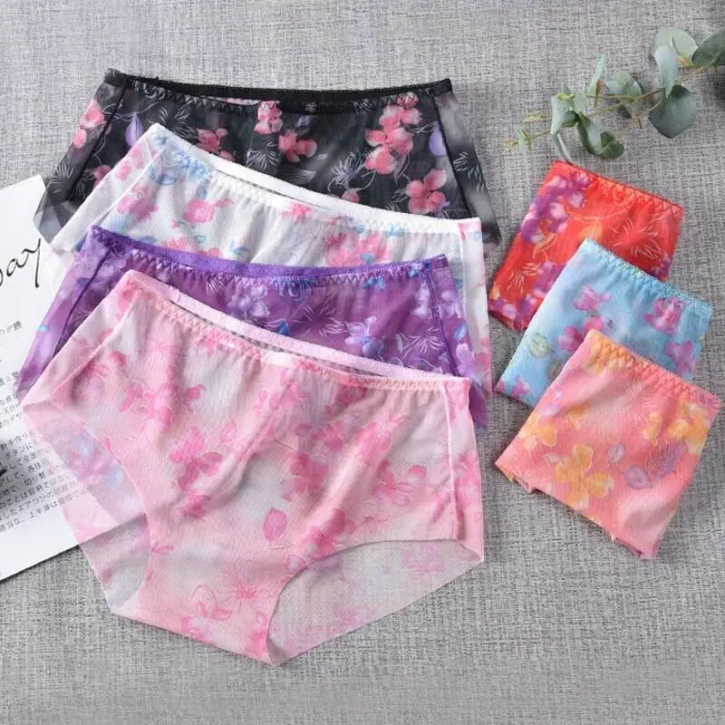 Новинка 2020 сексуальное женское Прозрачное нижнее белье бесшовные трусики тонкое