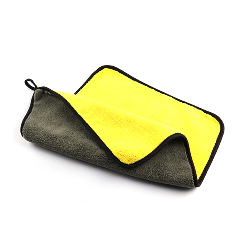 

30x30/60CM Car Wash Microfiber Towel Car Cleaning Thickened Drying Cloth Car Care Cloth Detailing Double-sided Car Wash Towel