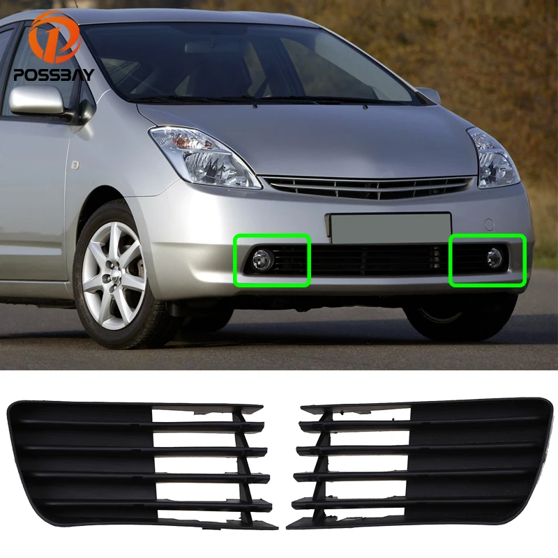 Решетка автомобильной противотуманной фары POSSBAY для Toyota Prius NHW20 2004 2005 2006 2007 2008 2009 |
