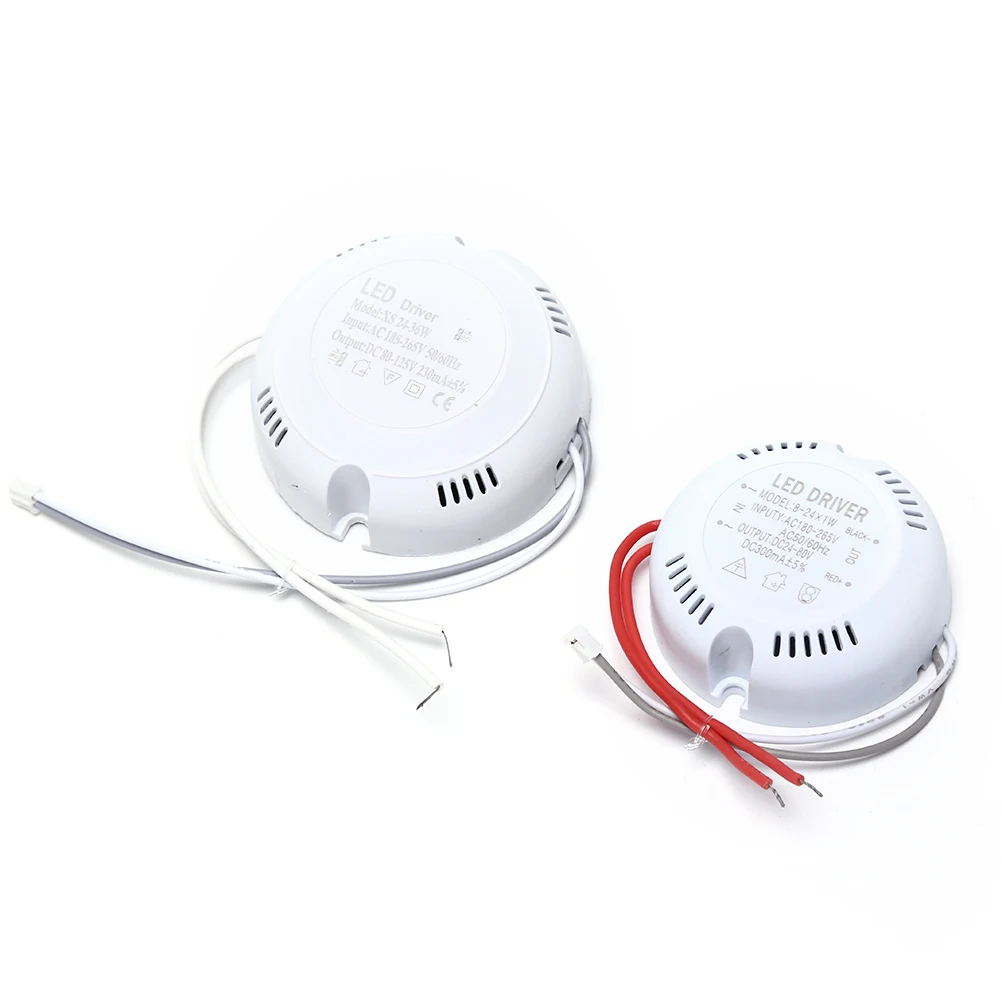 

1 Pc LED Driver Power Supply Ceiling Driver 24W 36w 220v Round Driver Lighting Transform For LED Downlights Lights