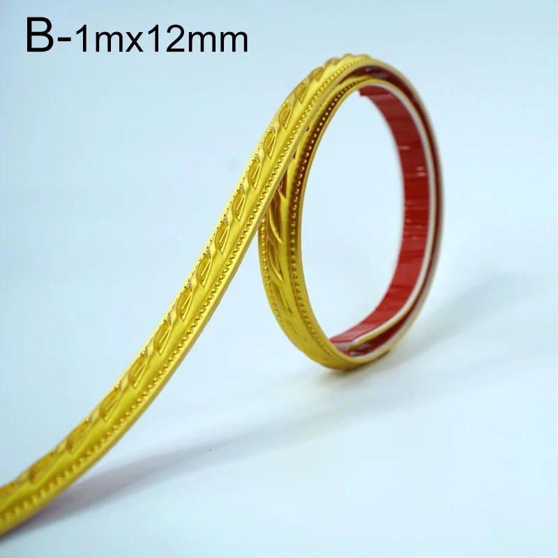 Лента панели литье канат отделка дома ТВ фоны дверные рамы PVC Гибкая Рамка для