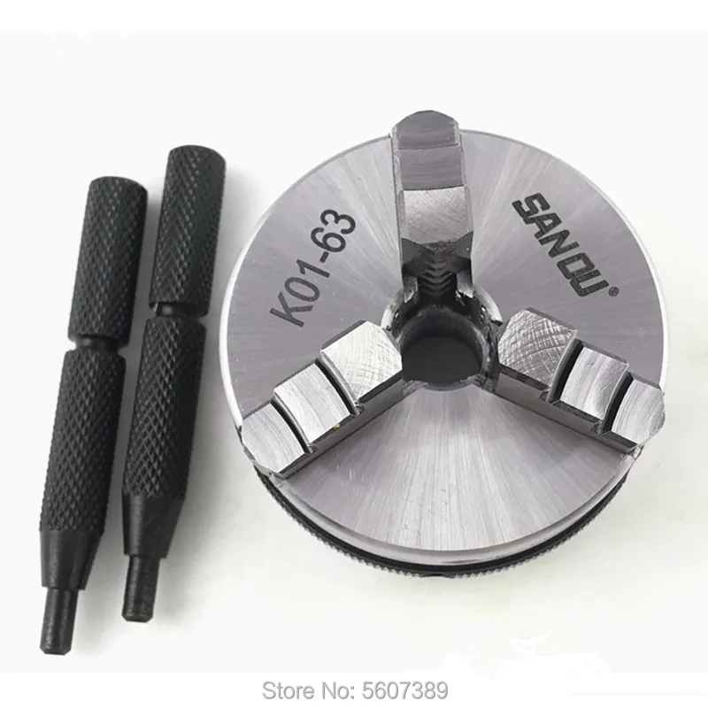 Sanou патрон Резьбовое крепление для точного токарного станка с ЧПУ 63 мм 2 5 дюйма