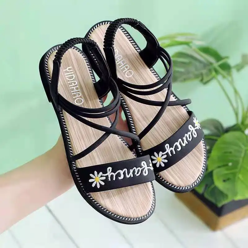 

New Style Girl Student Sandals Rubber Soft Bottom Anti Skid Women Shoes