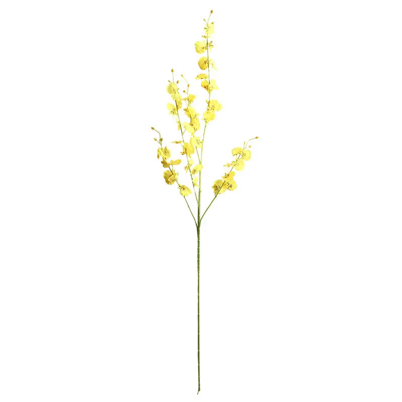 

Silk Orchid Artificial Flower Bridal Wedding Decorative Fake Plant Wall Christmas Decorations Vase for Home Household Products