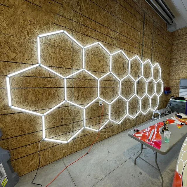 Светодиодный шестигранный потолочный светильник с Сотами 3*6 5 м